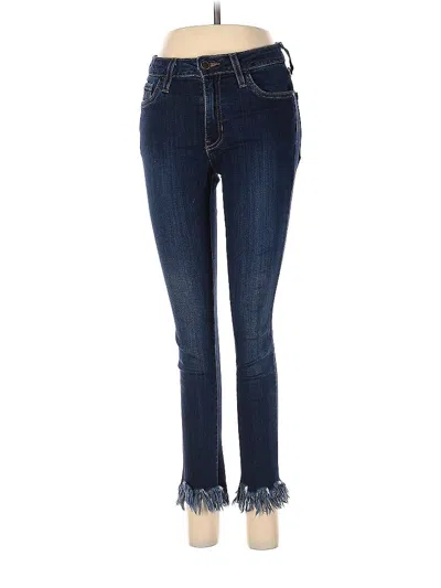 Pre-owned Just Black Jeans In Blue