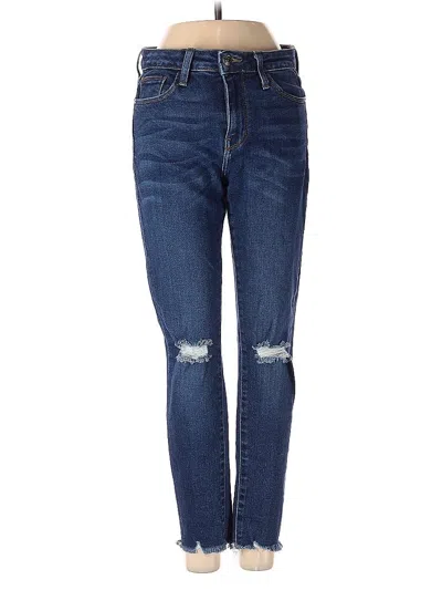 Pre-owned Just Black Jeans In Blue