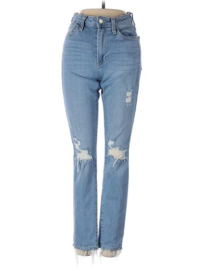 Pre-owned Just Black Jeans In Blue