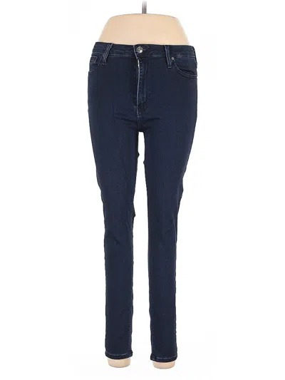 Pre-owned Just Black Jeans In Blue