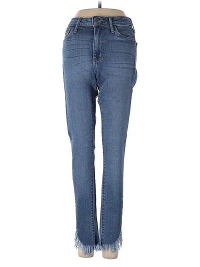 Pre-owned Just Black Jeans In Blue