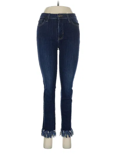 Pre-owned Just Black Jeans In Blue