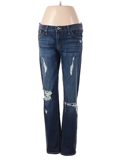 Pre-owned Just Black Jeans In Blue