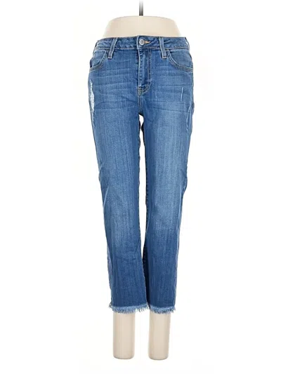 Pre-owned Just Black Jeans In Blue