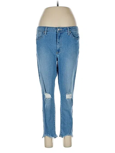 Pre-owned Just Black Jeans In Blue