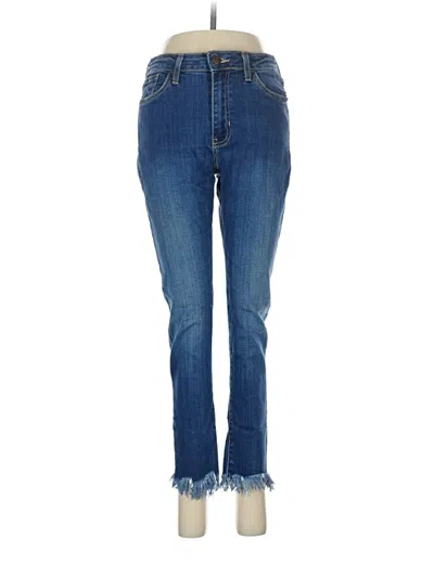 Pre-owned Just Black Jeans In Blue