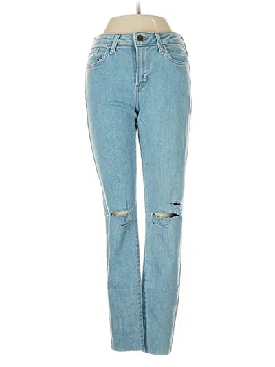 Pre-owned Just Black Jeans In Blue