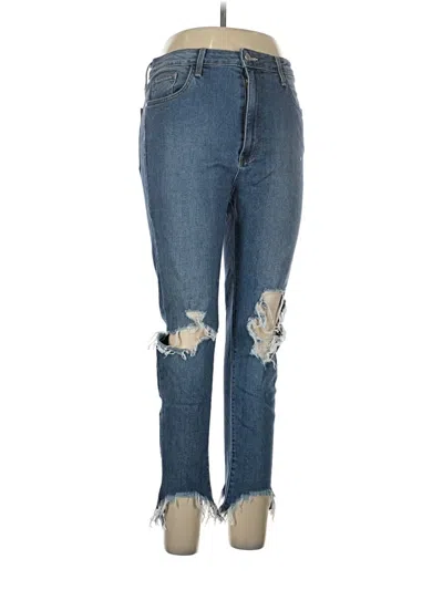 Pre-owned Just Black Jeans In Blue