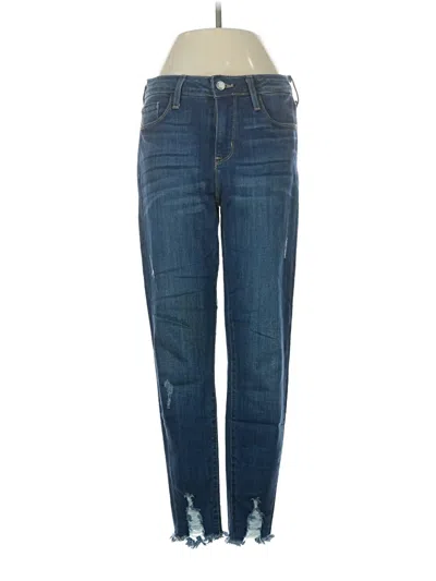 Pre-owned Just Black Jeans In Blue