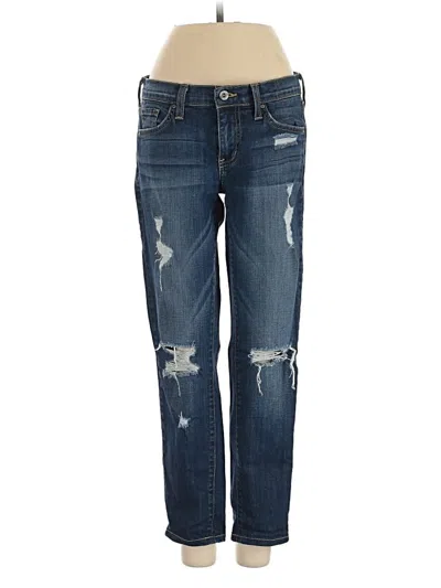 Pre-owned Just Black Jeans In Blue