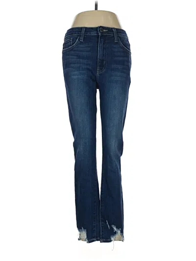 Pre-owned Just Black Jeans In Blue