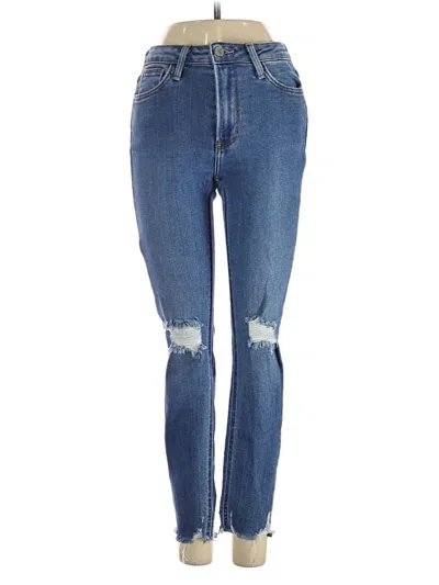 Pre-owned Just Black Jeans In Blue