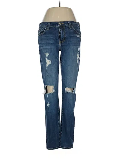 Pre-owned Just Black Jeans In Blue