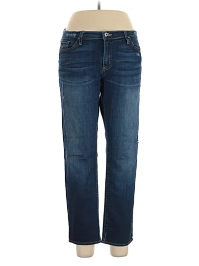 Pre-owned Just Black Jeans In Blue