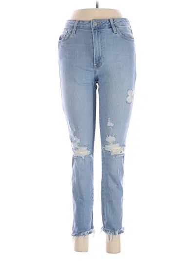 Pre-owned Just Black Jeans In Blue