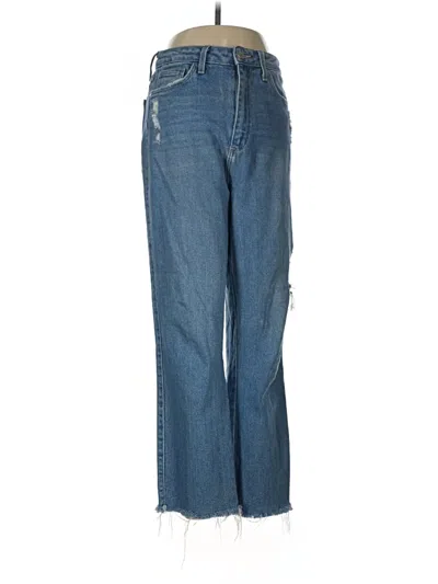 Pre-owned Just Black Jeans In Blue