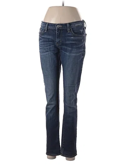 Pre-owned Just Black Jeans In Blue
