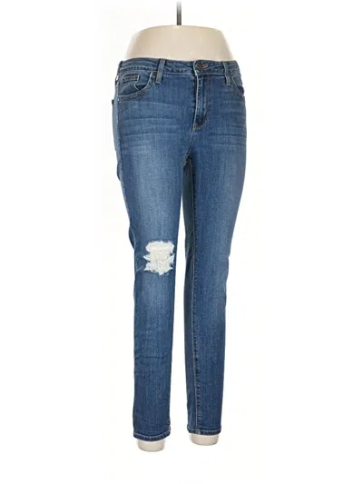 Pre-owned Just Black Jeans In Blue