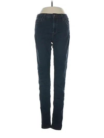 Pre-owned Just Black Jeans In Blue