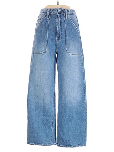 Pre-owned Just Black Jeans In Blue