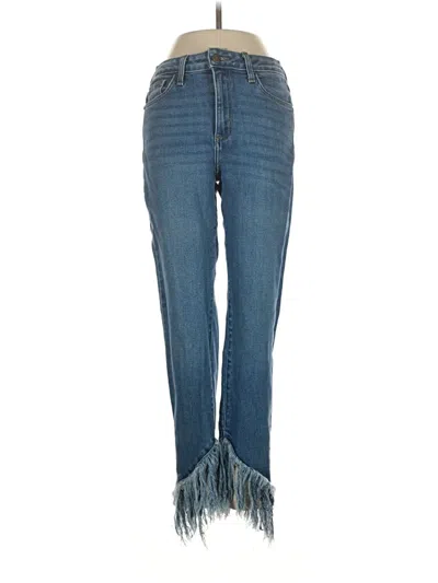 Pre-owned Just Black Jeans In Blue