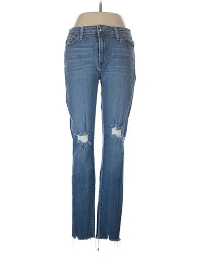 Pre-owned Just Black Jeans In Blue