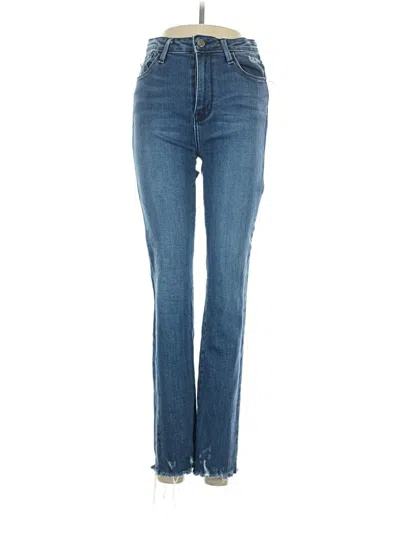 Pre-owned Just Black Jeans In Blue