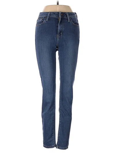 Pre-owned Just Black Jeans In Blue