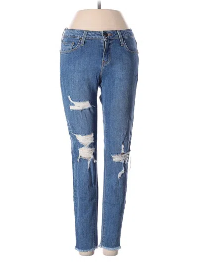 Pre-owned Just Black Jeans In Blue