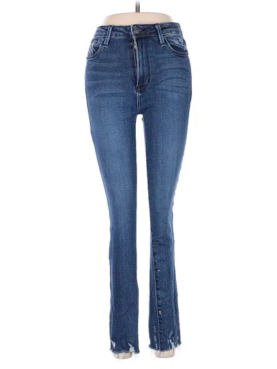 Pre-owned Just Black Jeans In Blue