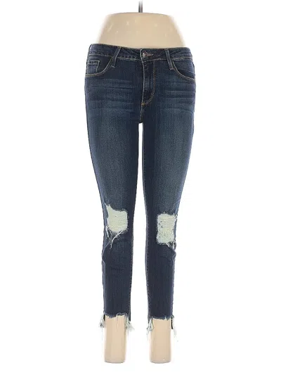 Pre-owned Just Black Jeans In Blue