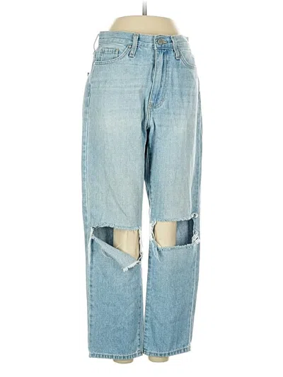 Pre-owned Just Black Jeans In Blue