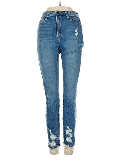 Pre-owned Just Black Jeans In Blue
