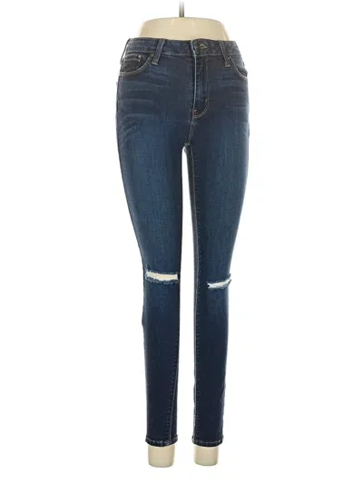 Pre-owned Just Black Jeans In Blue