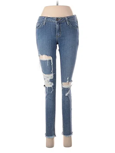 Pre-owned Just Black Jeans In Blue