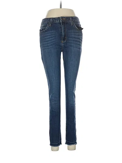 Pre-owned Just Black Jeans In Blue