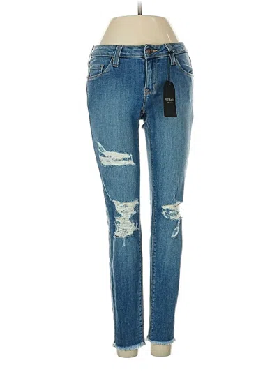 Pre-owned Just Black Jeans In Blue