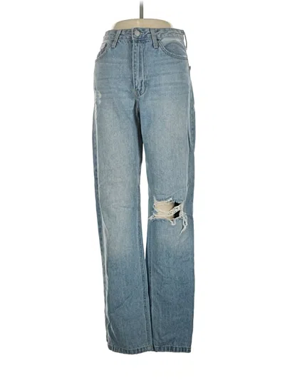 Pre-owned Just Black Jeans In Blue