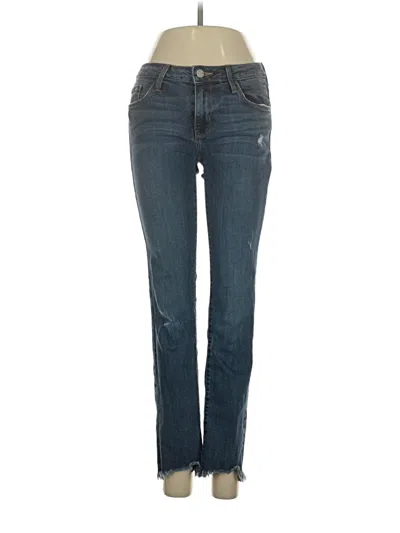 Pre-owned Just Black Jeans In Blue