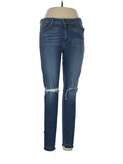 Pre-owned Just Black Jeans In Blue