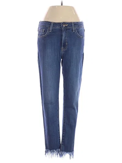 Pre-owned Just Black Jeans In Blue