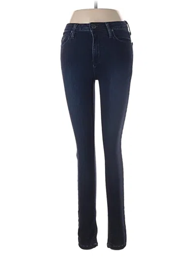 Pre-owned Just Black Jeans In Blue