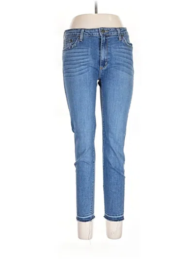 Pre-owned Just Black Jeans In Blue