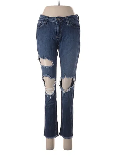 Pre-owned Just Black Jeans In Blue