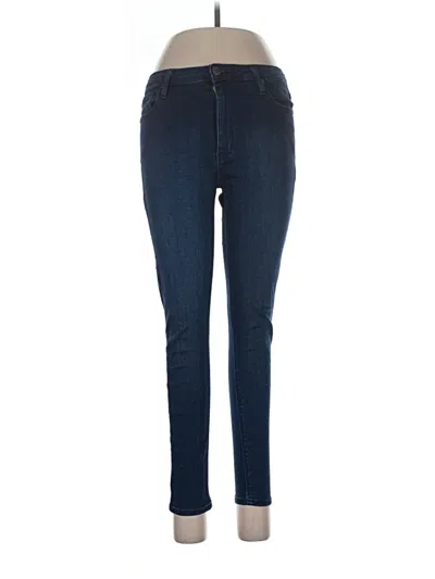 Pre-owned Just Black Jeans In Blue