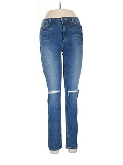 Pre-owned Just Black Jeans In Blue