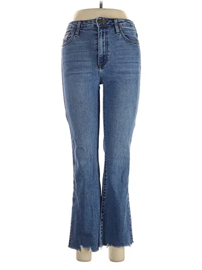 Pre-owned Just Black Jeans In Blue