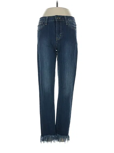 Pre-owned Just Black Jeans In Blue
