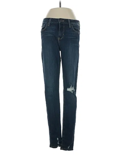 Pre-owned Just Black Jeans In Blue