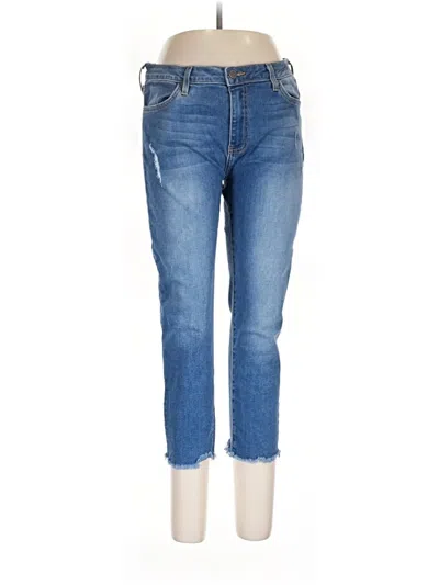 Pre-owned Just Black Jeans In Blue